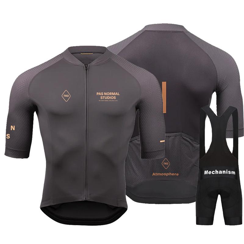 PNS 2023 Lycra Cycling Jersey Comfort Aero Bike Bike Cycling Jersey Áo xe đạp leo núi ngoài trời Set Pas Studios bình thường Color: Cycling suit 8 Size: XS