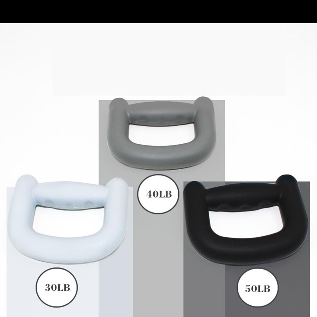 3Pcs Hand Grip Strengthener Silicone Ring Resistance D Shped Hand Gripper,Grip Strength Trainer, Finger Strengthener,Wrist Forearm Hand Exerciser