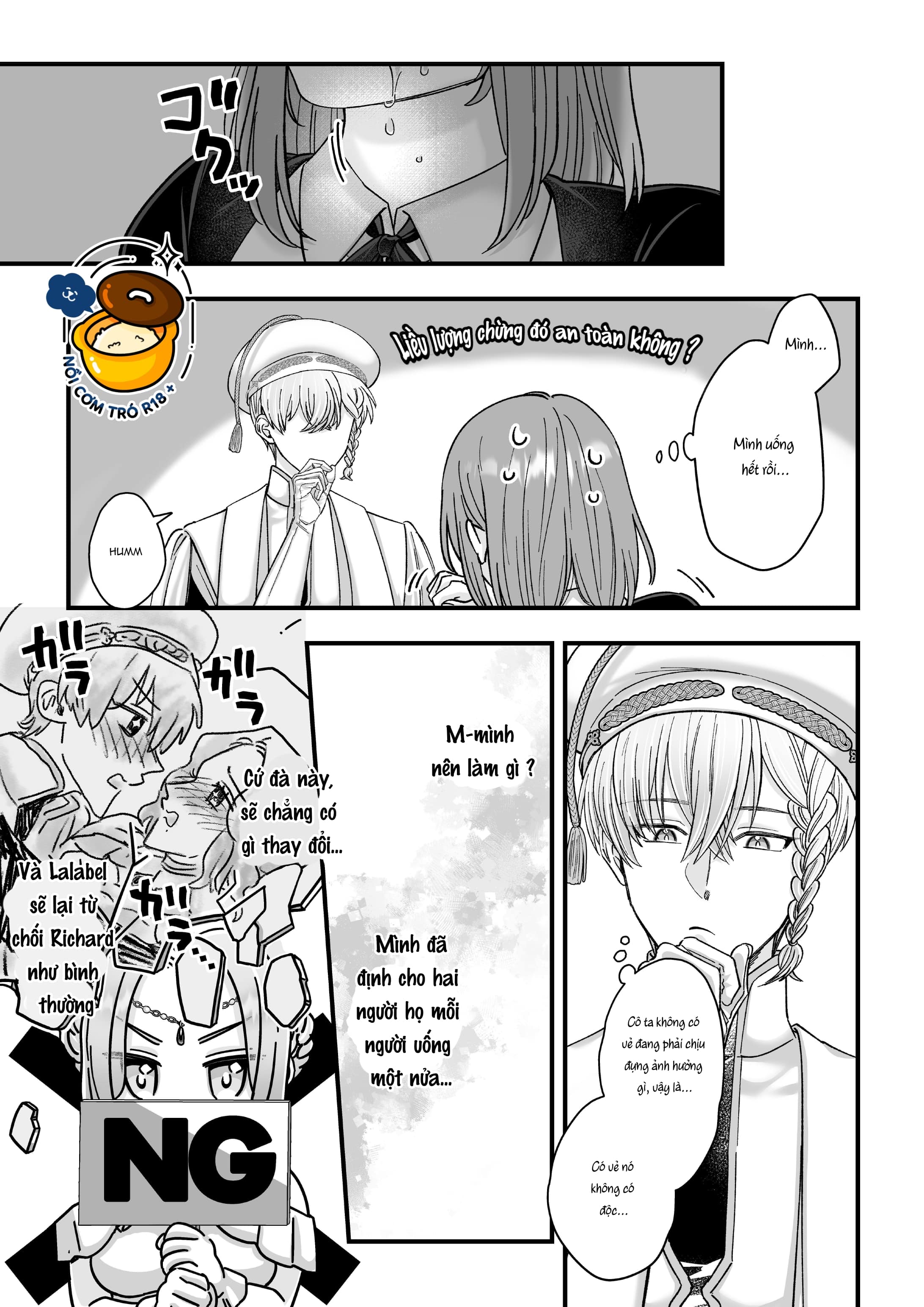 tôi trở thành npc trong otome game và không thể từ chối làm tình chapter 3.2 7