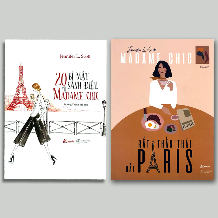 Combo 2 cuốn: 20 Bí Mật Sành Điệu từ Madame Chic + Madame Chic - Rất Thần Thái, Rất Paris