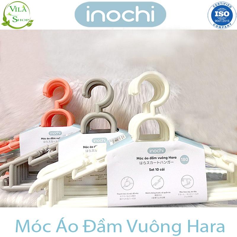 Móc Treo Quần Áo, Móc Treo Đa Năng Hara 180, Móc Quần Áo Người Lớn Nhựa Cao Cấp Inochi