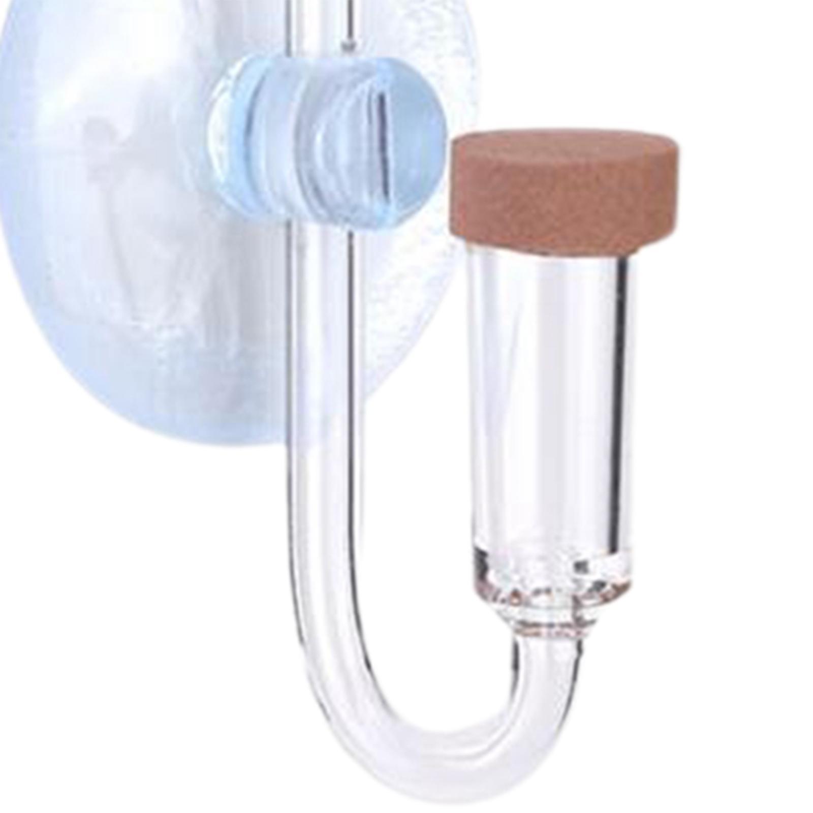 CO2 Diffuser U Shape Transparent Acrylic for Aquarium Fish Tank Equipment