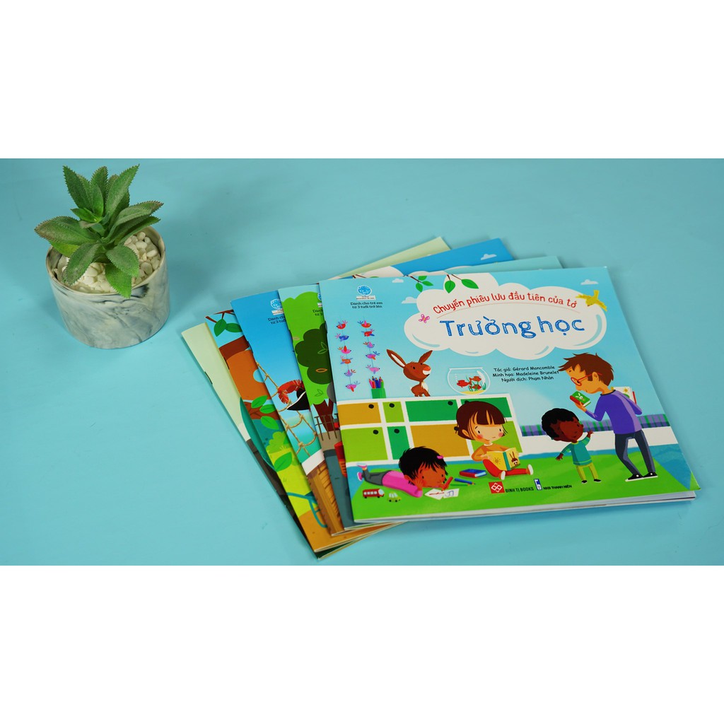 Combo : Sách - Chuyến Phiêu Lưu Đầu Tiên Của Tớ
