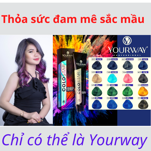 Thuốc nhuộm Hot Trend  không cần tẩy