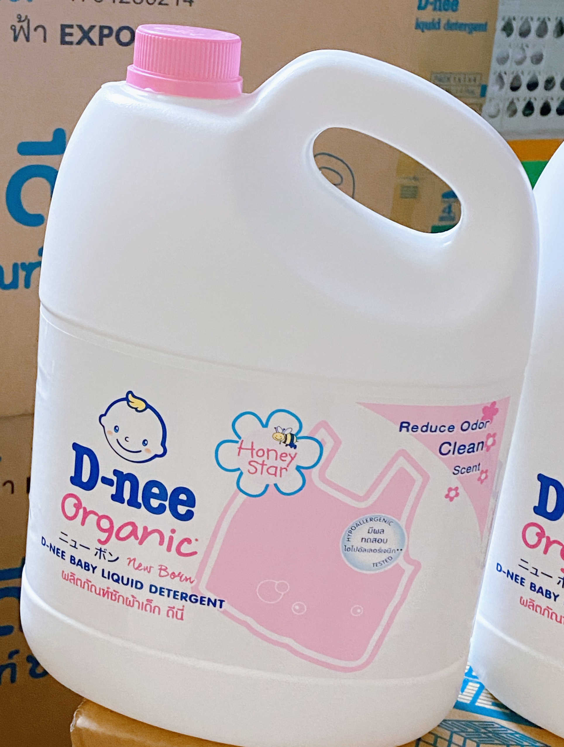 D-NEE CAN Đủ Màu- Nước Giặt Xả Quần Áo Cho Trẻ Em D.nee Thái Lan 3000ml-Chuẩn ĐẠI THỊNH