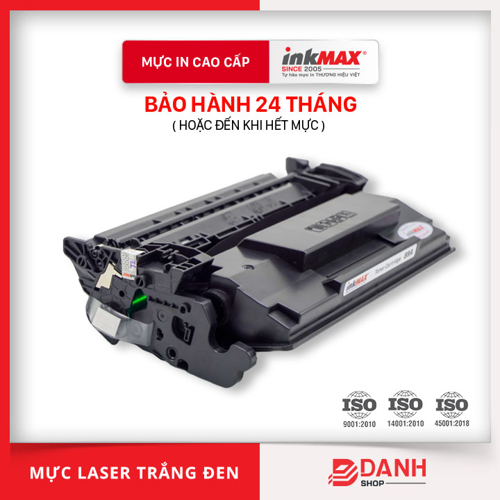 Hộp mực 89A-inkMAX Hàng chính hãng - Sử dụng cho HP Laser M507X/M507D / MFP M528DN / MFP M528DN (Không chip)