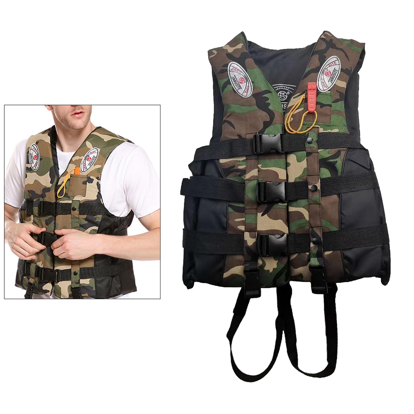 Adults Life Jacket Aid Vest Kayak Ski Buoyancy Fishing Sail Watersport
