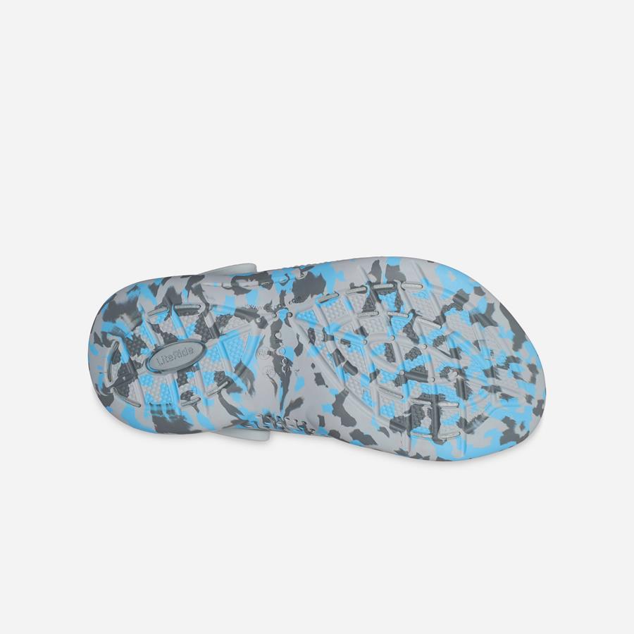 Giày lười unisex Crocs FW LiteRide 360 Clog U Marbled LGy/Oxgn - 207634-0ZU