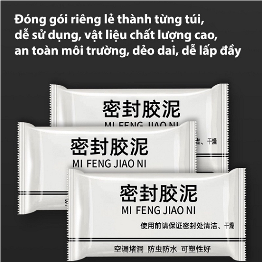 Xi Măng Trắng Chống Thấm Cách Nhiệt Bùn Đất Sét Keo Trám Tường Nhà Lỗ Điều Hoà Đường Ống Nước GD670-XiMang