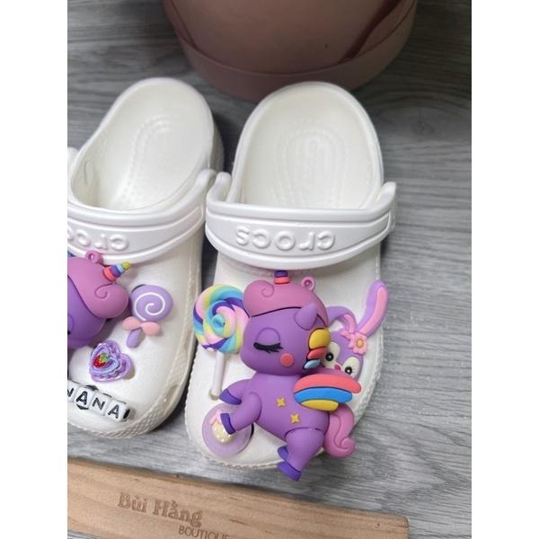 Dép ngựa Pony Tím