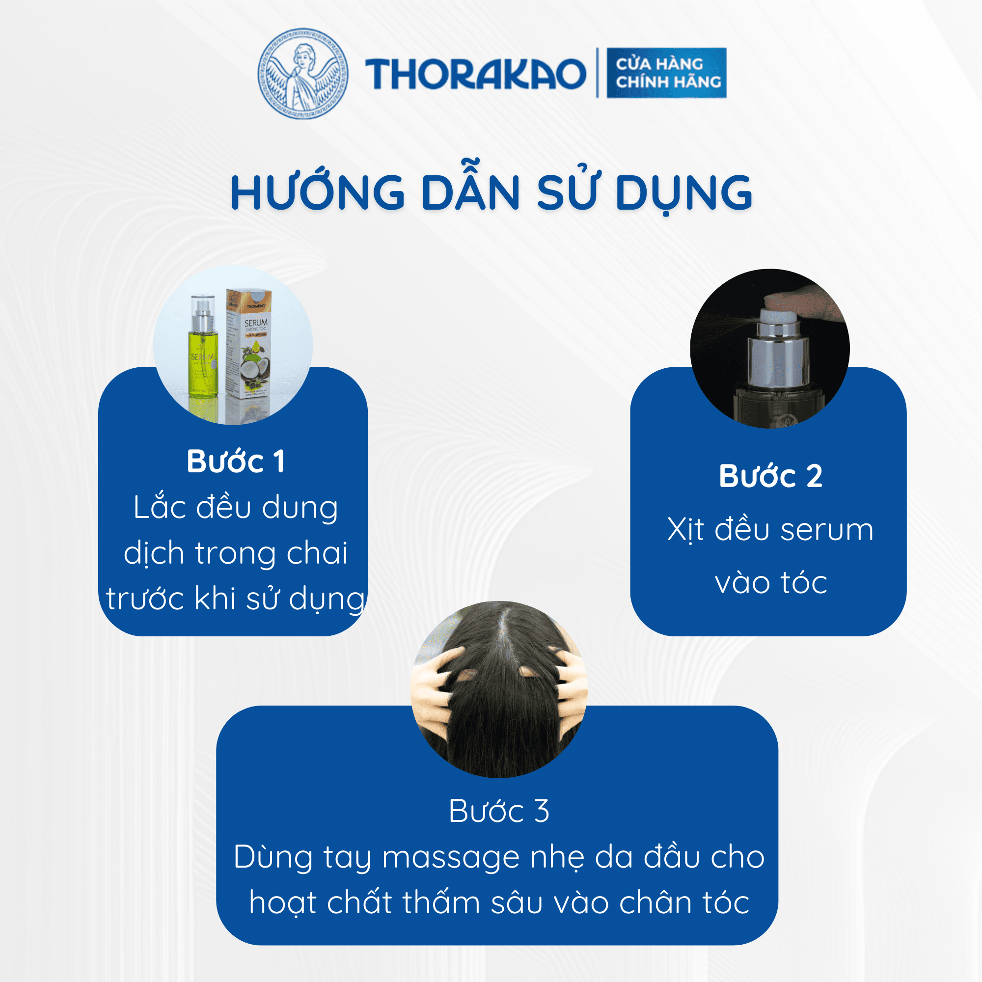 Serum Dưỡng Tóc Tinh Chất Dừa Bưởi Olive Giảm Rụng Giúp Tóc Suôn Mượt 75ML