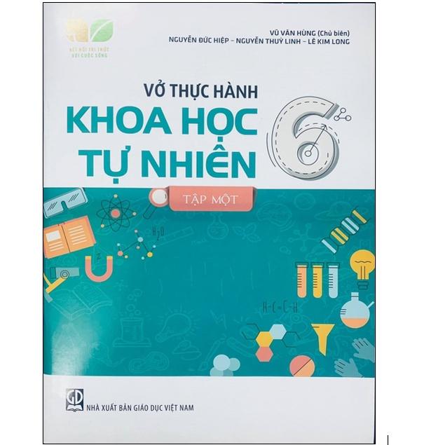 Sách - Combo Vở thực hành khoa học tự nhiên 6 (tập 1+2) - Kết nối tri thức với cuộc sống