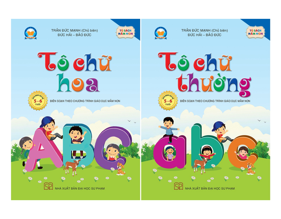 Sách Combo tô chữ hoa + thường