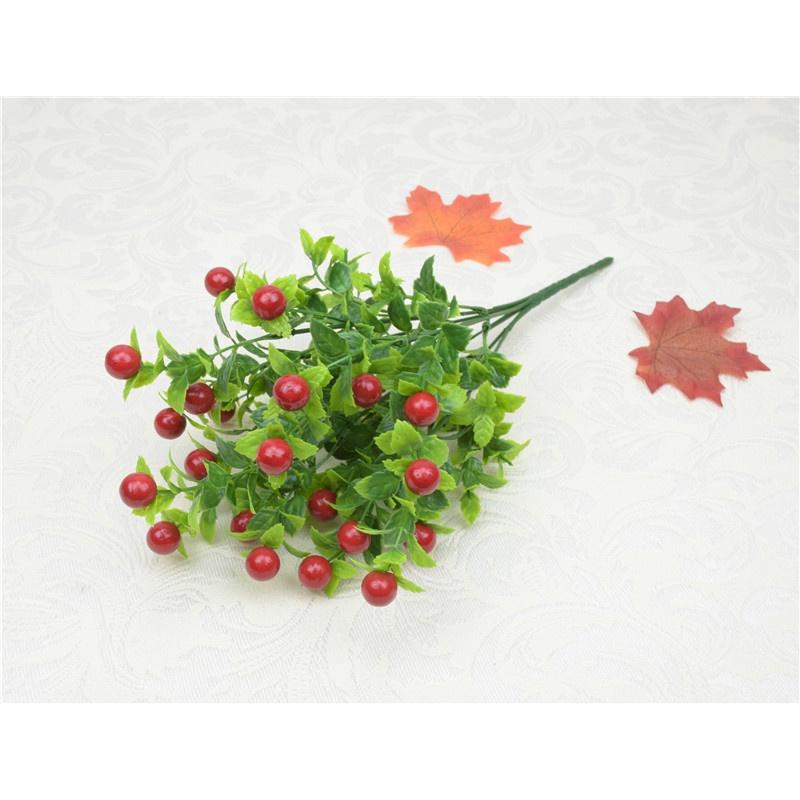 Cành Cây Nhựa Chery Đỏ Trang Trí