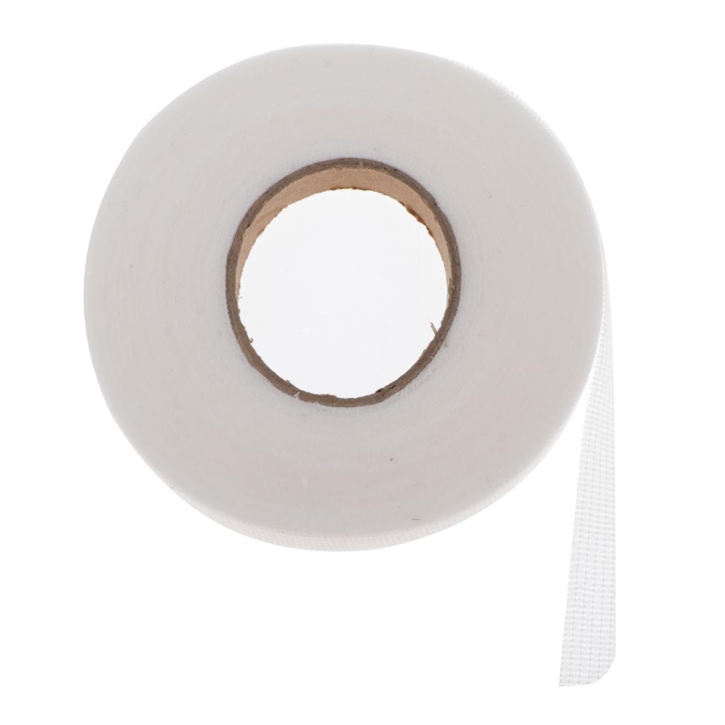 2pcs Sticky Hemming Tape Ribbon Sewing Fabric Fusing Tapes 10mm White/Black