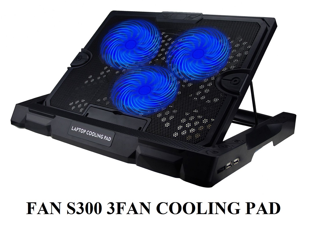 ĐẾ TẢN NHIỆT LAPTOP 3 FAN COOLING PAD S300 - HT