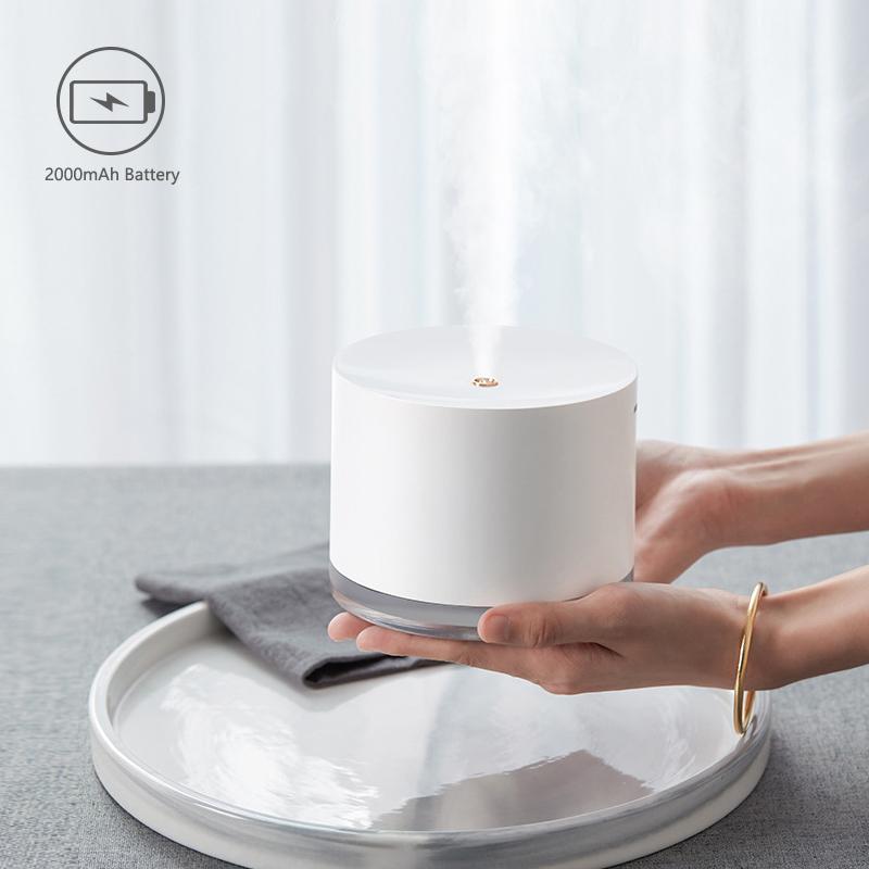 Không Dây Máy Tạo Độ Ẩm Không Khí Khuếch Tán USB Di Động Siêu Âm Ẩm Văn Phòng Nhà Sạc Humidificador Phun Sương Tạo