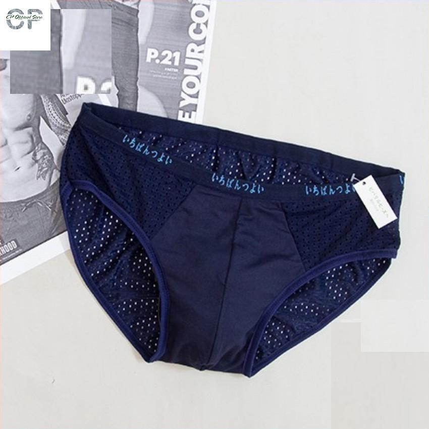 Hộp 4 quần lót nam, sịp tam giác nhật bản thông hơi,kháng khuẩn hàng đẹp tại shop