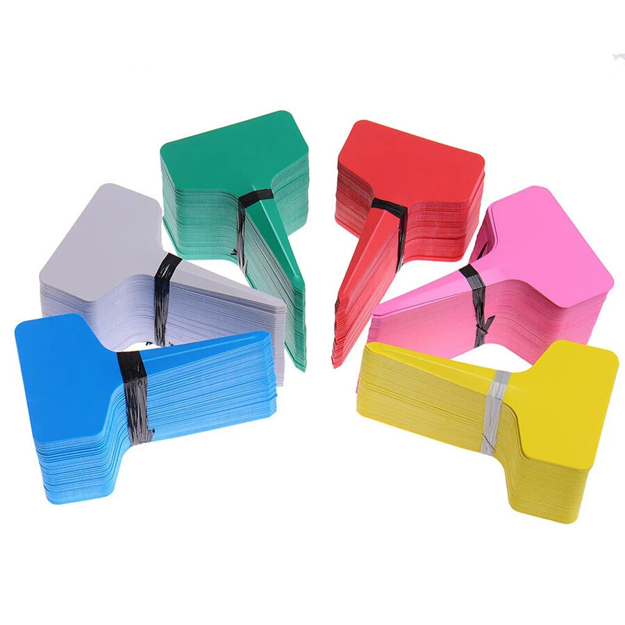 Thẻ ghim vườn hoa chậu cây chữ T nhiều màu