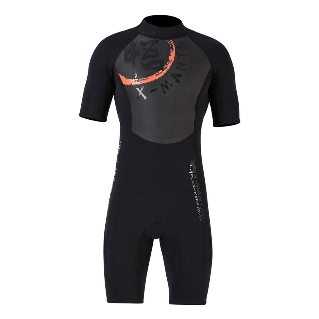 1Piece Men 1.5mm Diving Wetsuit  Short Sleeve Wet Suit Jumpsuit