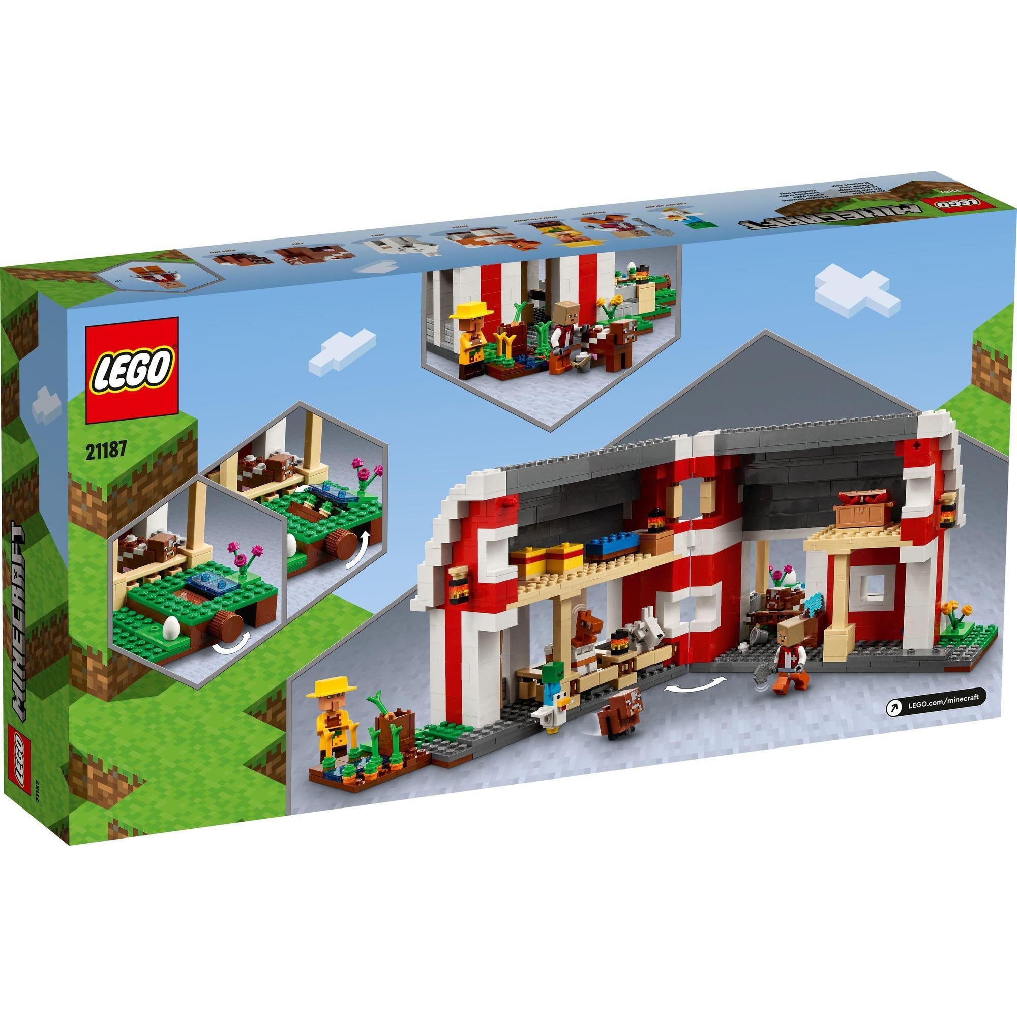 LEGO Minecraft 21187 Nông Trại Minecraft (799 chi tiết)