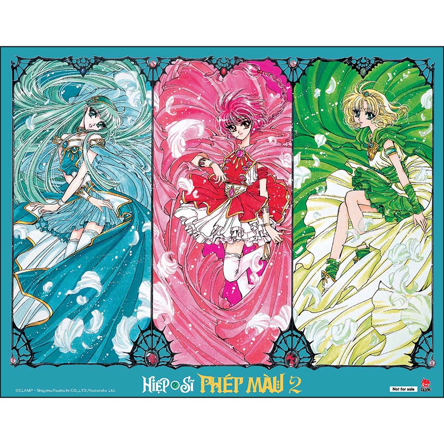 Boxset Hiệp Sĩ Phép Màu - Magic Knight Rayearth - Phần II (3 Tập) [Tặng Kèm 01 Postcard Ivory]