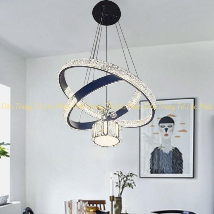 Đèn Thả - Đèn Thả Pha Lê Trang Trí Phòng Khách,Bàn Ăn, Siêu Đẹp