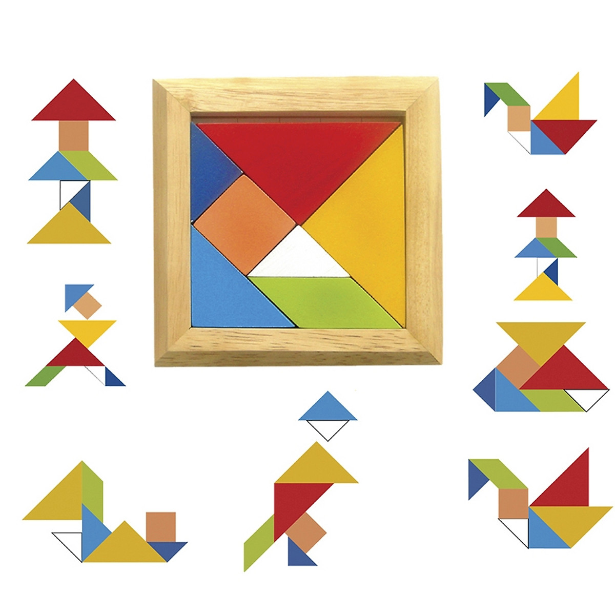 Đồ Chơi Thông Minh Tangram Đôi