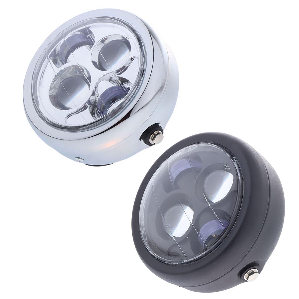 6.5inch Motorcycle Round Headlight LED Bulb Universal For 12v Motorbike Waterproof :IP67