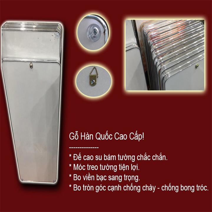 Tranh treo tường phòng khách Hiện đại Hoa dọc/Gỗ MDF Hàn Quốc chống ẩm mốc, mối mọt