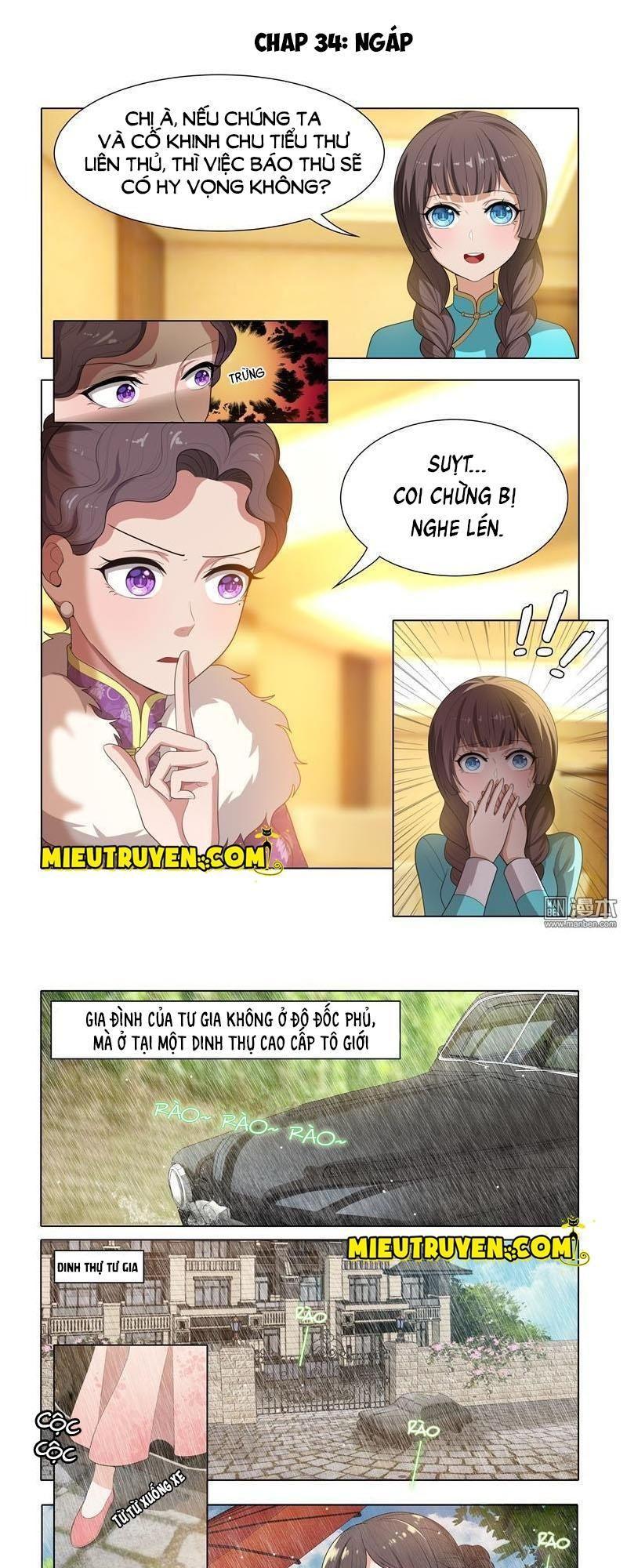 thiếu soái! vợ ngài lại bỏ trốn chapter 34 1