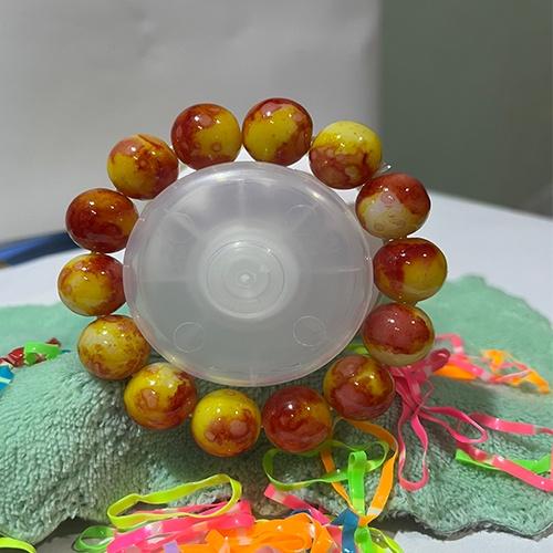 Vòng tay chuỗi đá thiên nhiên nhiều màu 14li