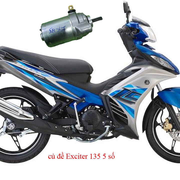 Củ đề dành cho xe Exciter 135 loại 4 số - Mô tơ đề xe Exciter 135 - TA2768
