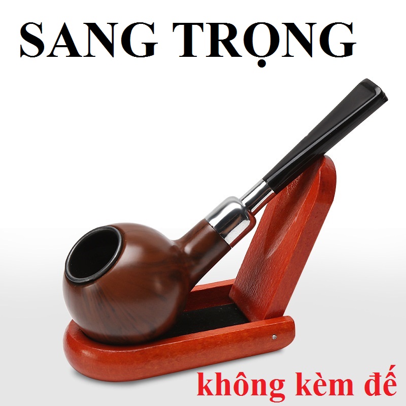 Tẩu thuốc nhựa dẻo cao cấp sang trọng dùng cho thuốc sợi phong cách cổ điển