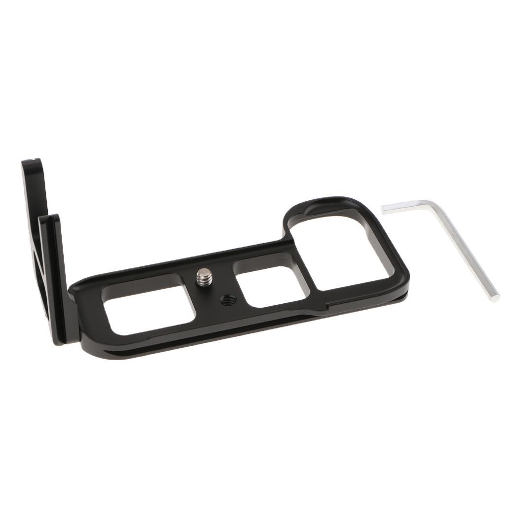 Camera Quick Release L-Plate Bracket with Hand Grip for  A9 Arca