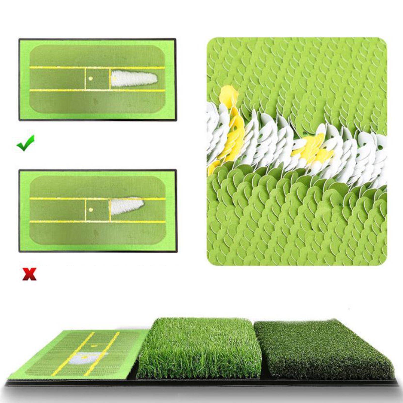 Golf Hitting Mat Golf Training Mat for Game Outdoor Indoor Men Women