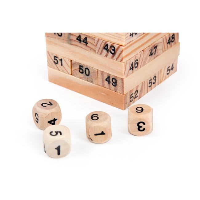 Đồ chơi rút gỗ 54 thanh cho bé