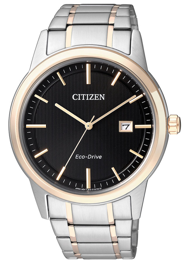 Đồng Hồ Nam Citizen Dây Thép Không Gỉ AW1238-59E - Mặt Đen