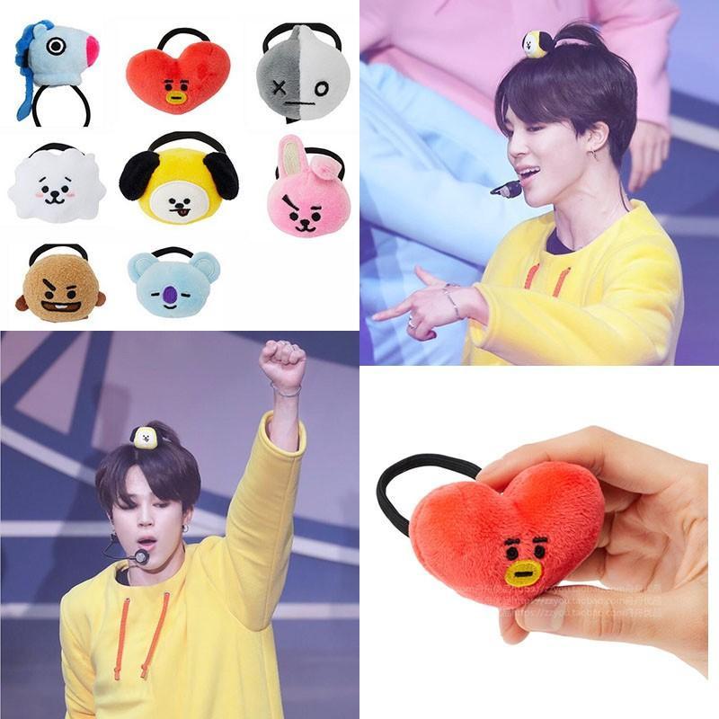 Chun buộc tóc nhân vật hình BT21 BTS