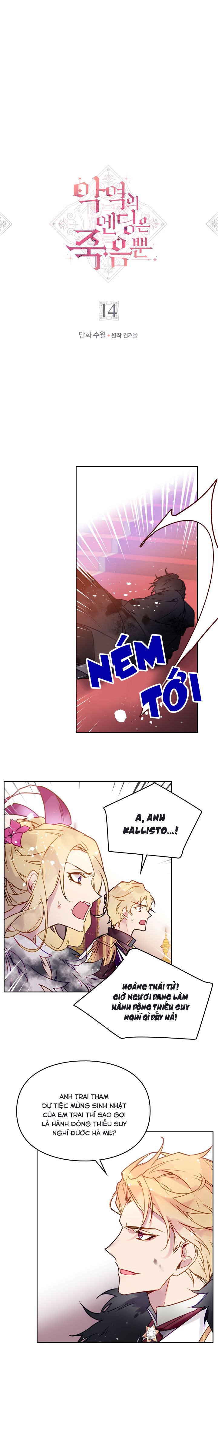 kết thúc của nhân vật phản diện chỉ có thể là cái chết chapter 14 2