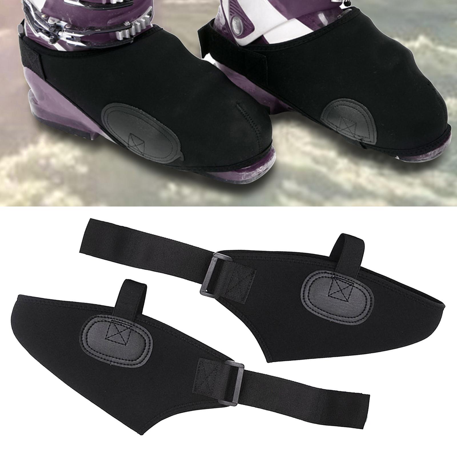 Thermal Toe Cover Windproof Foot Warmers Lightweight Ski Shoe Covers for Climbing