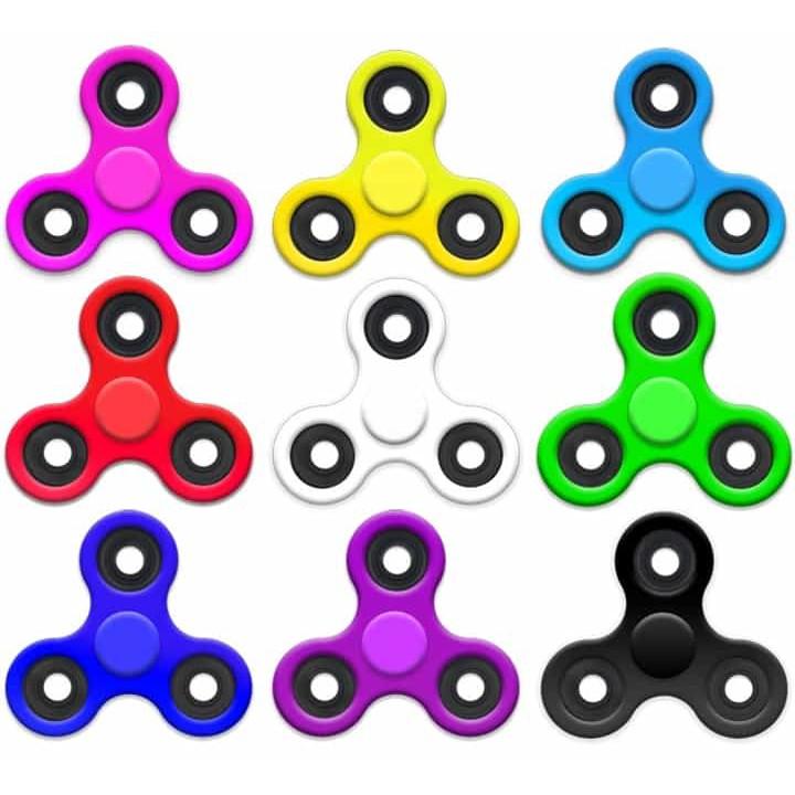 Hand Spinner – Fidget Spinner 6 cánh nhựa ABS đủ mầu .