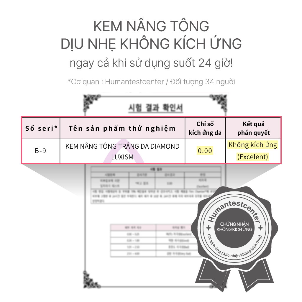 Kem nâng tông trắng da Diamond Luxism 200ml – làm trắng da mặt &amp; body tone-up cream tự nhiên