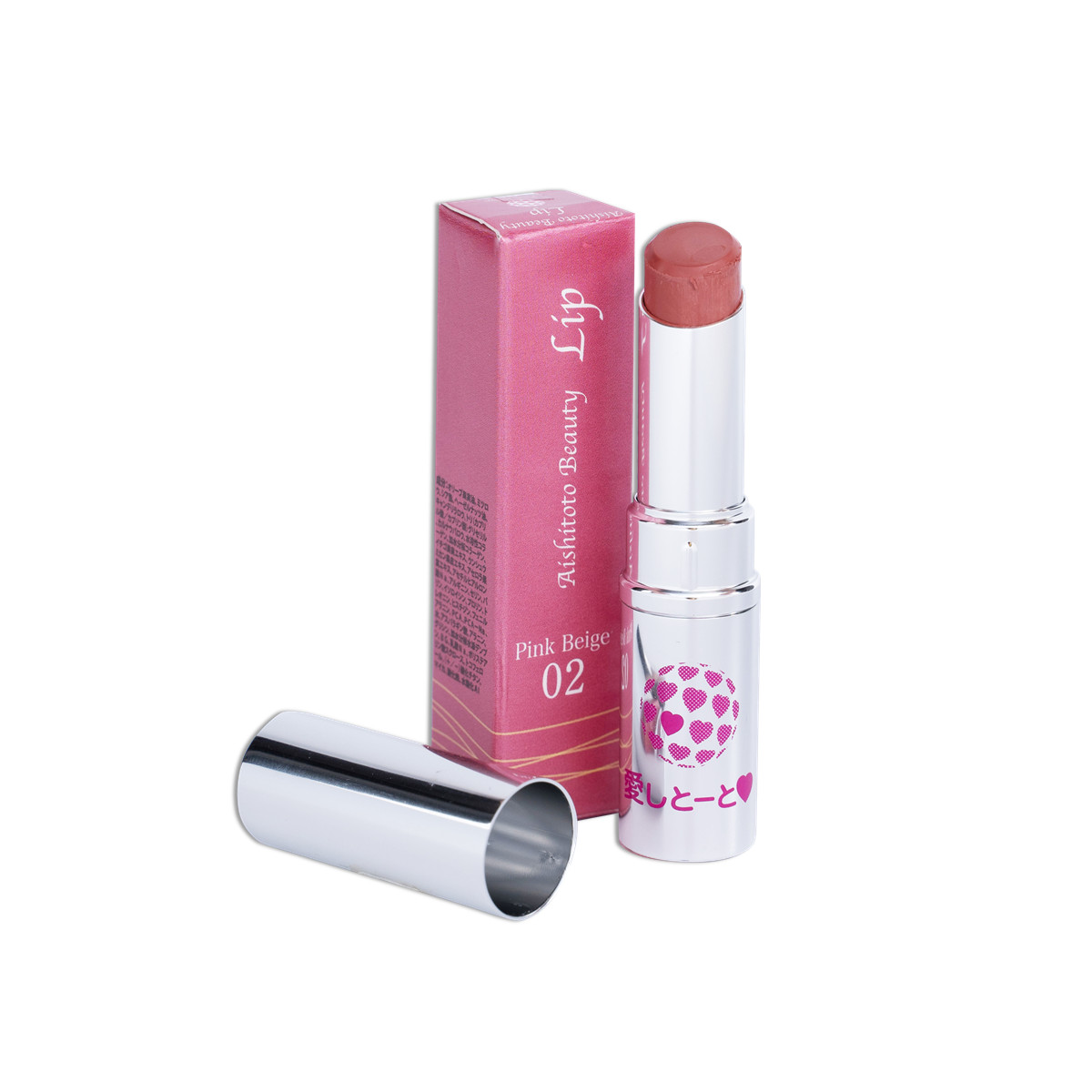 Son Dưỡng Có Màu AISHITOTO Beauty Lip Pink Beige - Màu Hồng Nhạt 4.8g