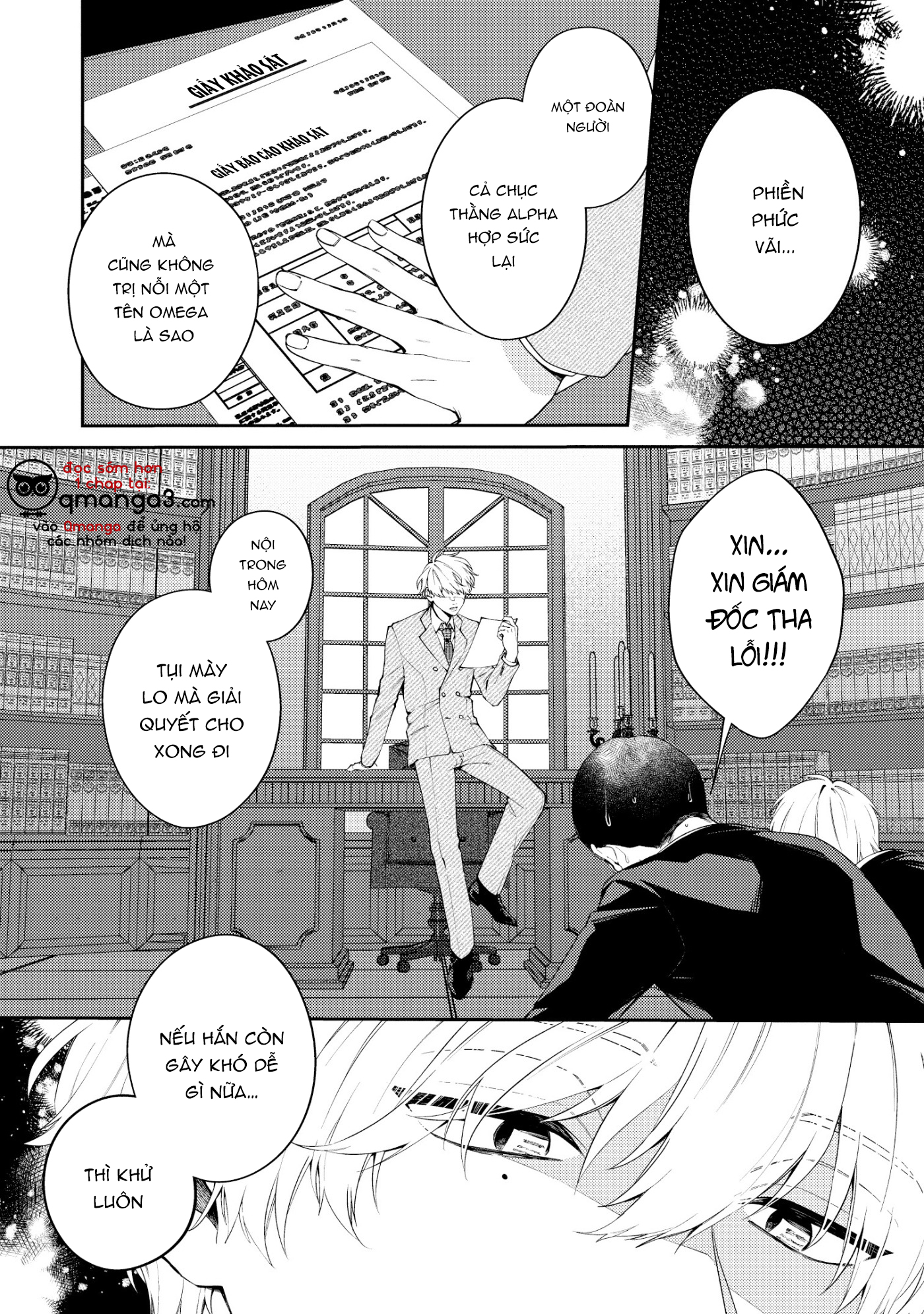 võ sĩ omega gặp tổng giám đốc xảo trá chapter 1 7