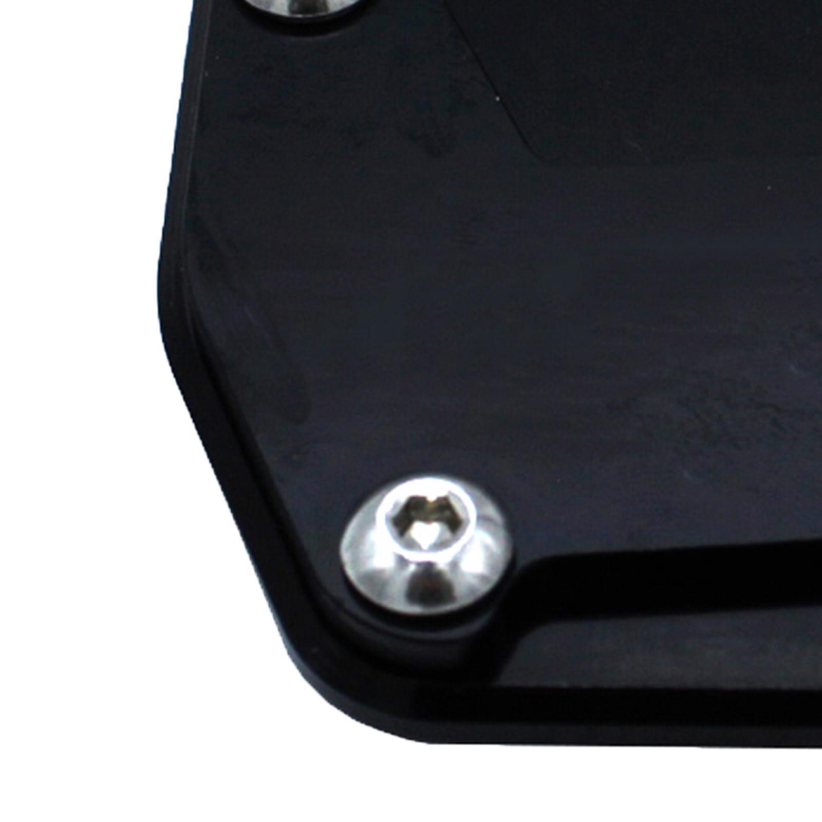 Kickstand Side Stand Extension Pad Plate for FORZA 750 2020-2022 Black