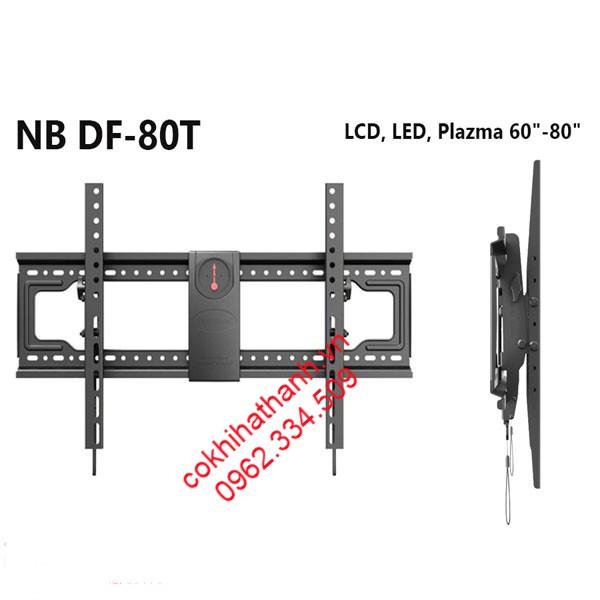 GIÁ TREO TIVI NGHIÊNG NK DF80 (60-80 INCH)