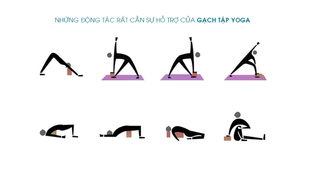 Combo 4 sản phẩm Yoga - YOGA QG: 1 Thảm Yoga Định Tuyến + 1 Gạch Tập Yoga + 1 Bóng Tập Yoga Trơn + 1 Vòng Tập Yoga Trơn