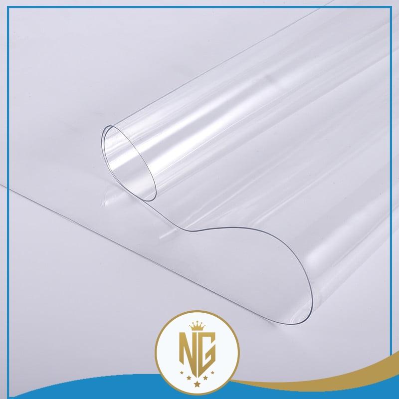 PVC Dẻo Dày 2mm | Miếng Nhựa Trong Trải Bàn | PVC Trong Suốt Dẻo | Tấm Nhựa PVC | Đệm Lót Chống Thấm Nước Không Cần Giặt