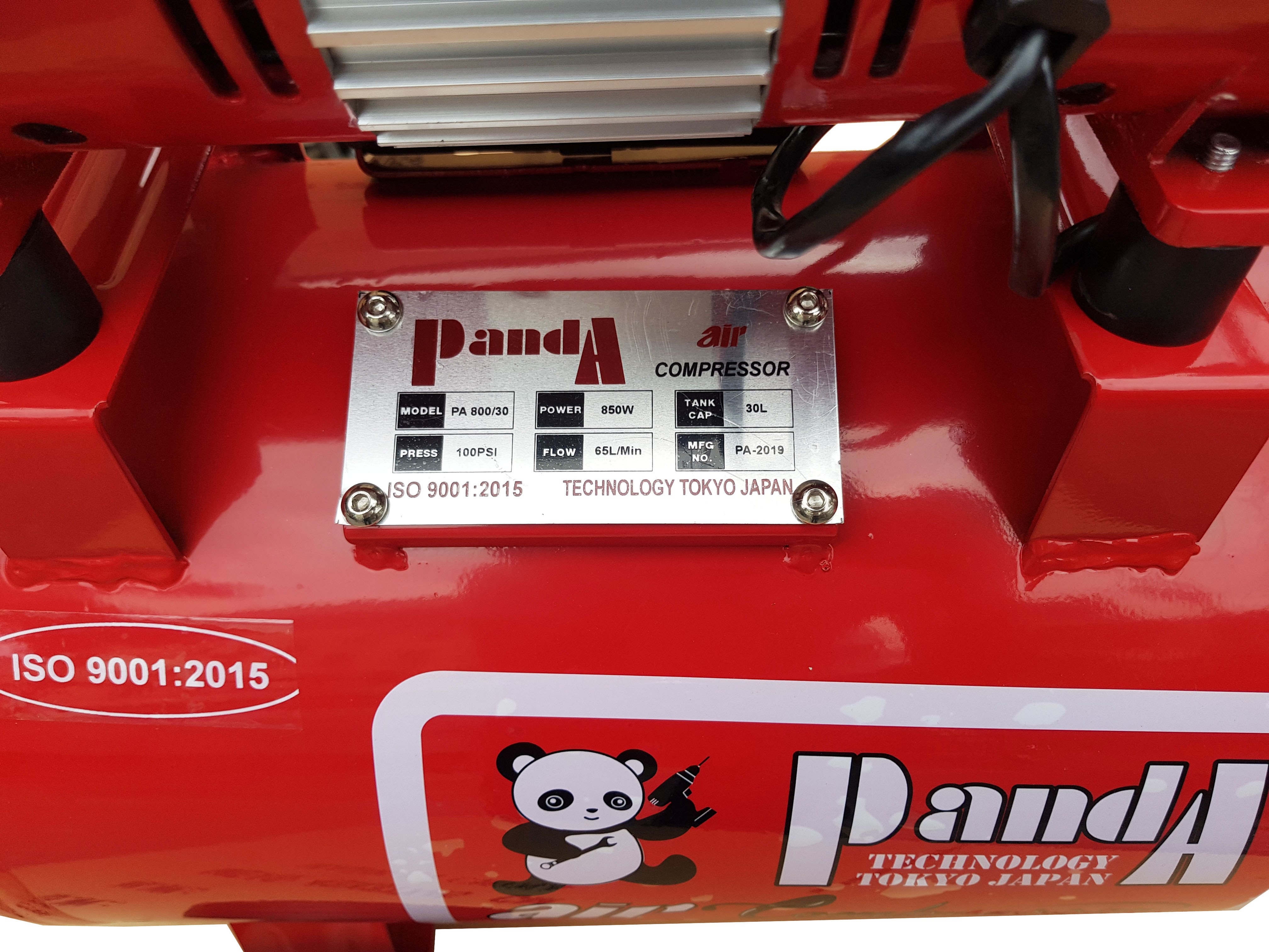 MÁY NÉN KHÍ KHÔNG DẦU PANDA PA 800/30